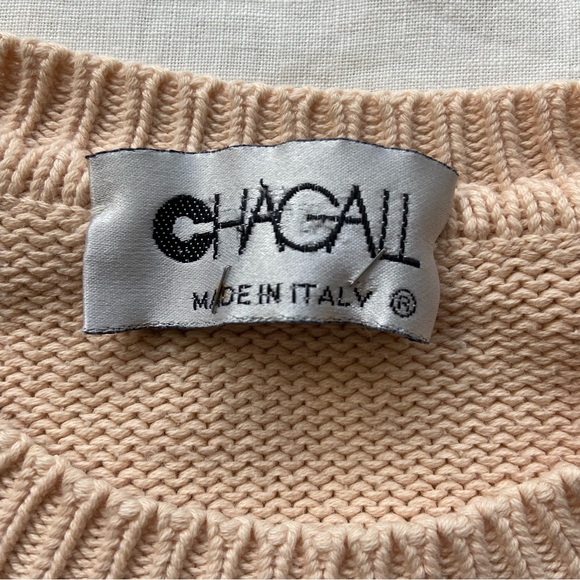Vintage Chagall Cotton Sweater - Picture 3 of 8
